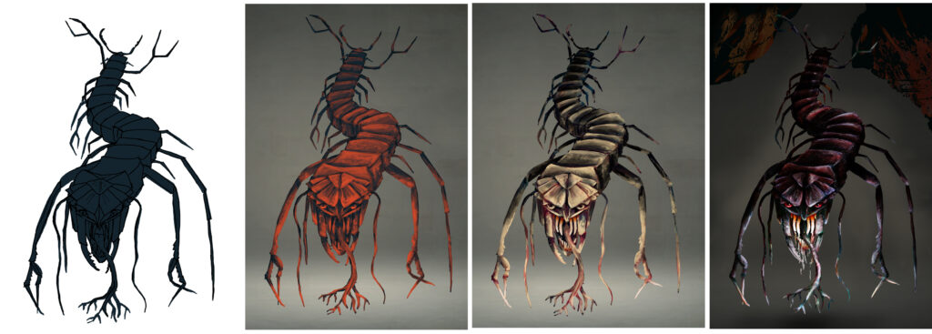 cave 
concept
bug
horror
halloween
insect
creature
